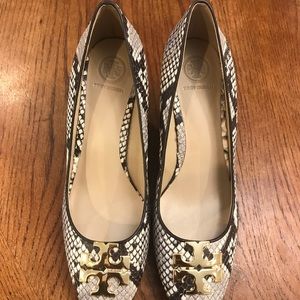 Tory Burch Python 7.5 wedge